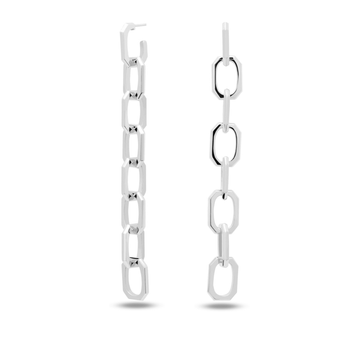 Σκουλαρίκια PD Paola Signature Chain Ασήμι 925 AR02-418-U
